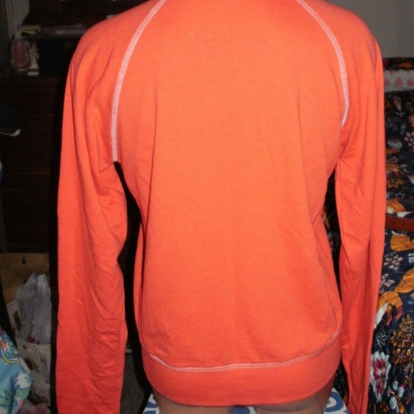 Free People MVP Track Jacket POPPY RED COTTON zip - Picture 3 of 3